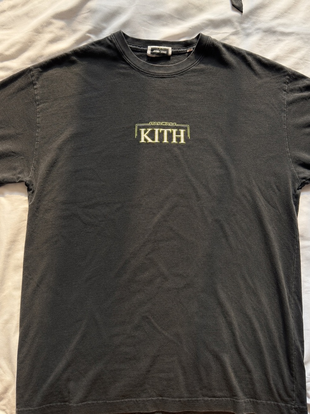 Kith x STAR WARS Green Glow Vintage Tee